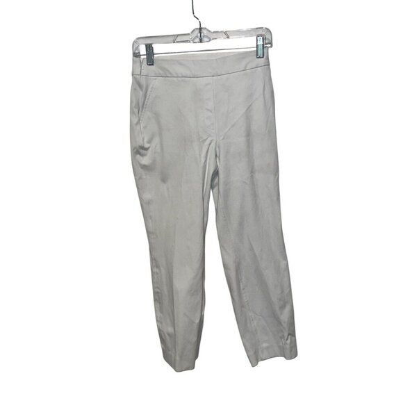 Spanx White Womens cropped  Pants Size small  Cotton - Picture 2 of 9